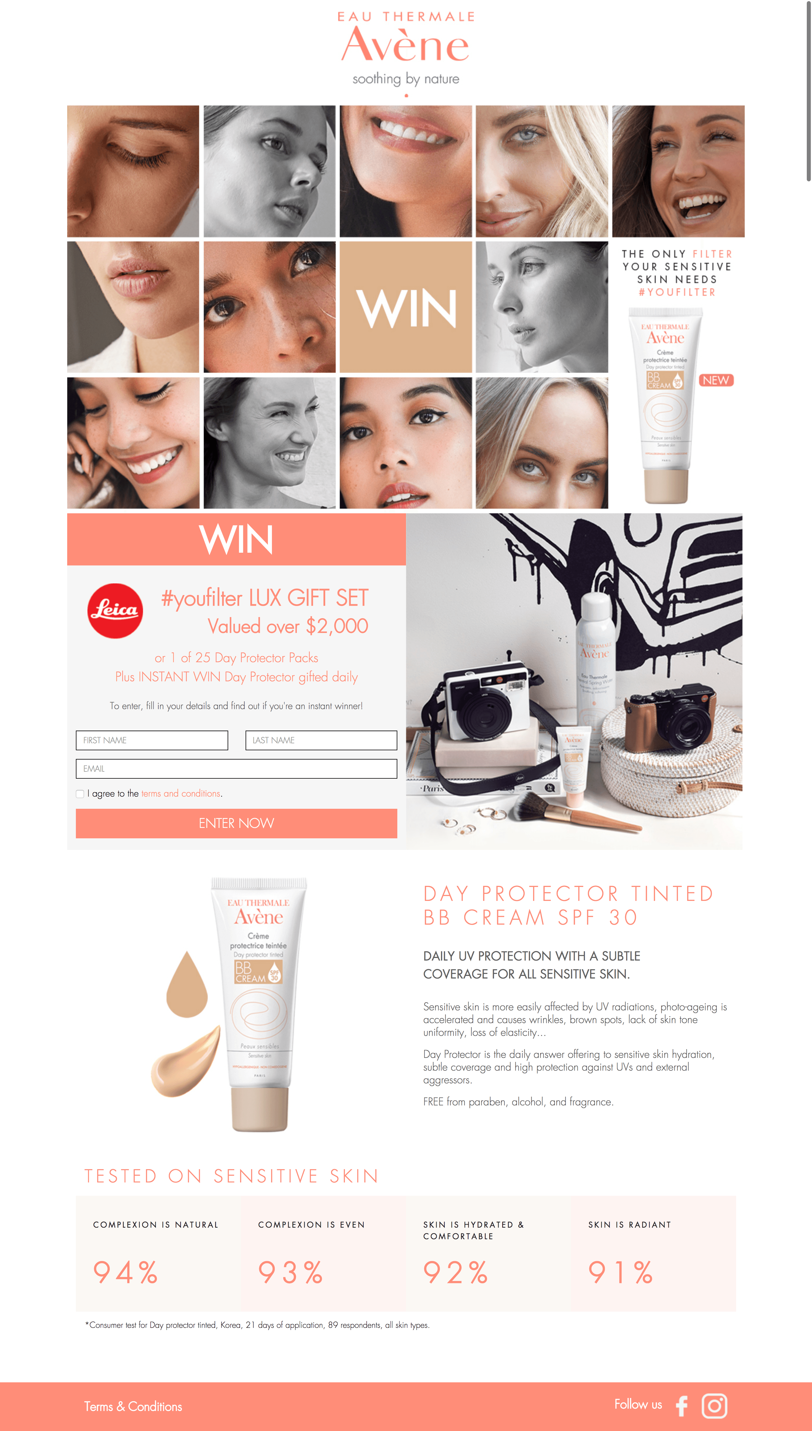 Competition microsites