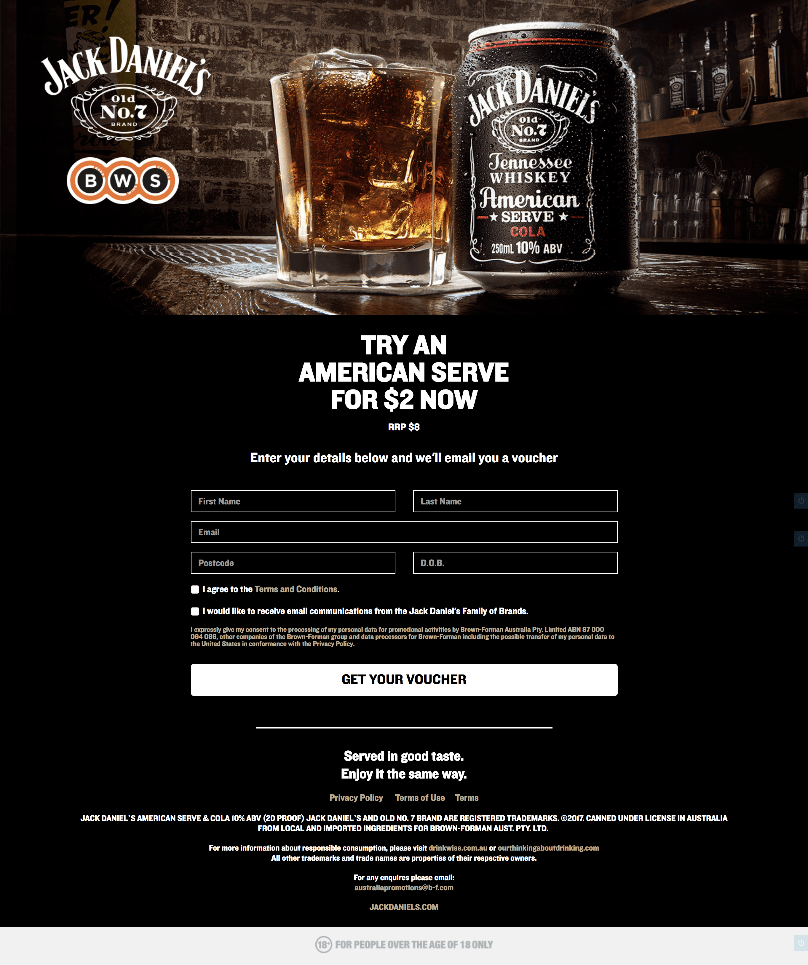 Competition microsites